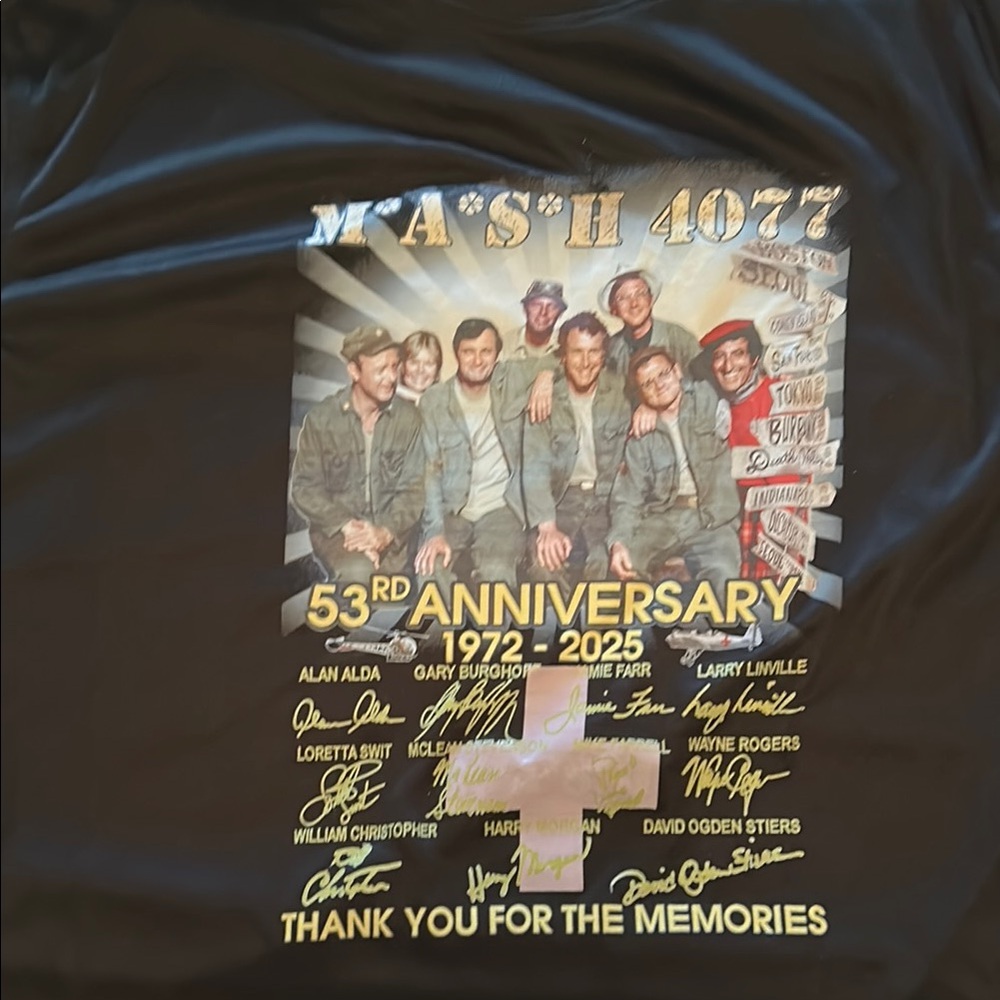 Nwot M*A*S*H Anniversary Tee